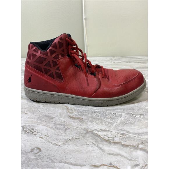 Nike Air Jordan1 Flight 3 Hi Tops Red/Black 743188-600 Men’s Size 12 - Picture 2 of 13